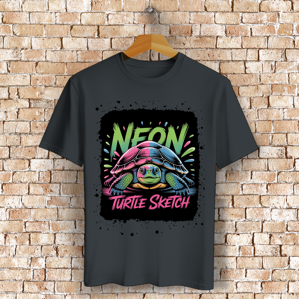 NEON TURTLE ( DTF / Vorne )