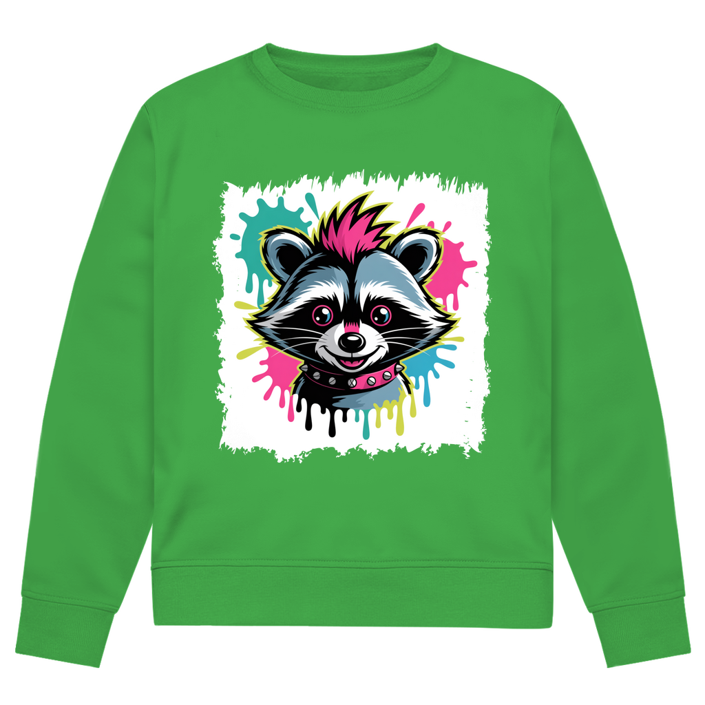Punker Waschbär