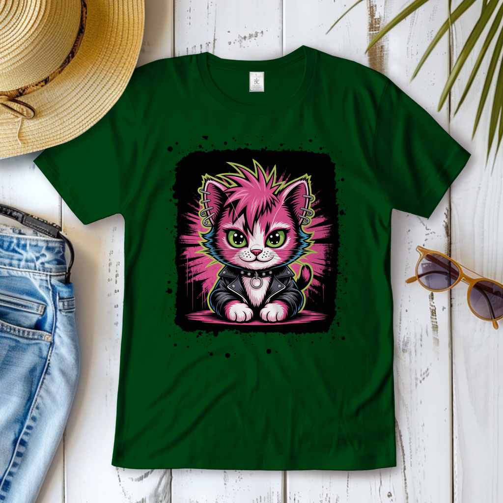 PUNK-CAT ( DTF / Vorne )
