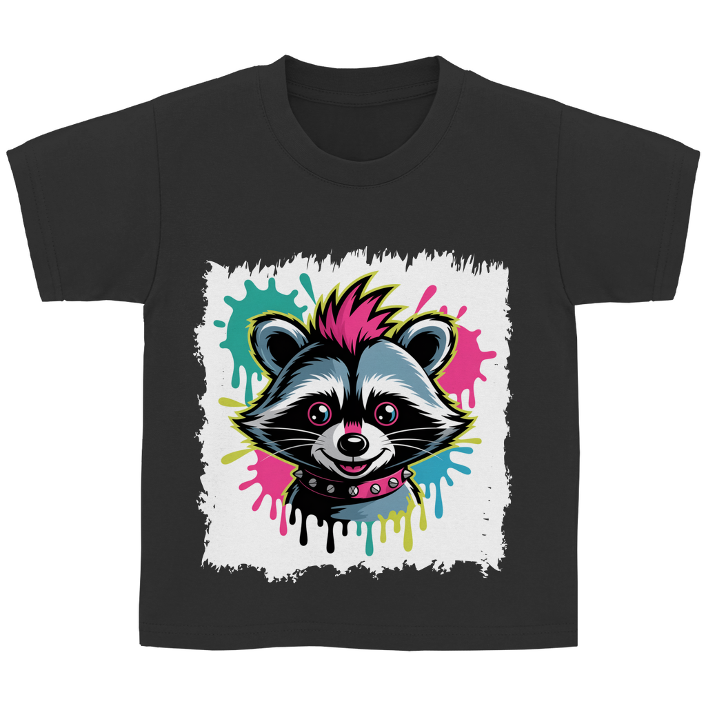 Punker Waschbär