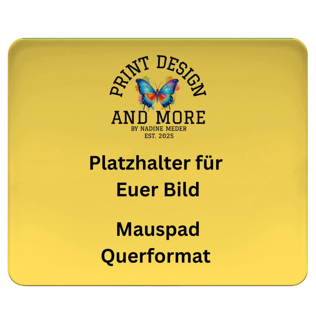 Mauspad Querformat