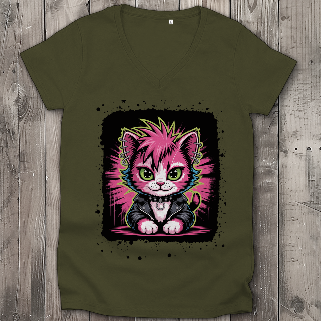 PUNK-CAT ( DTF / Vorne )