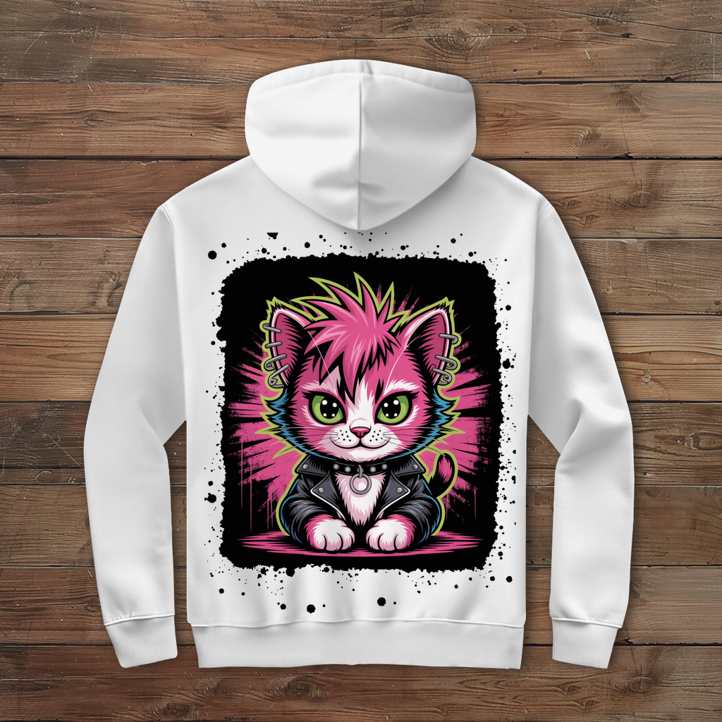 PUNK-CAT ( DTF / Hinten )