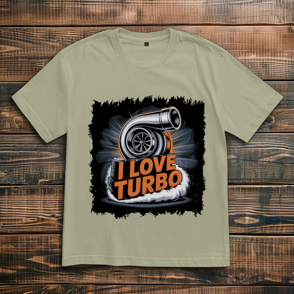 I LOVE TURBO ( DTF / Vorne )