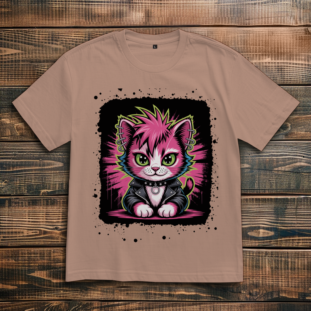 PUNK-CAT ( DTF / Vorne )
