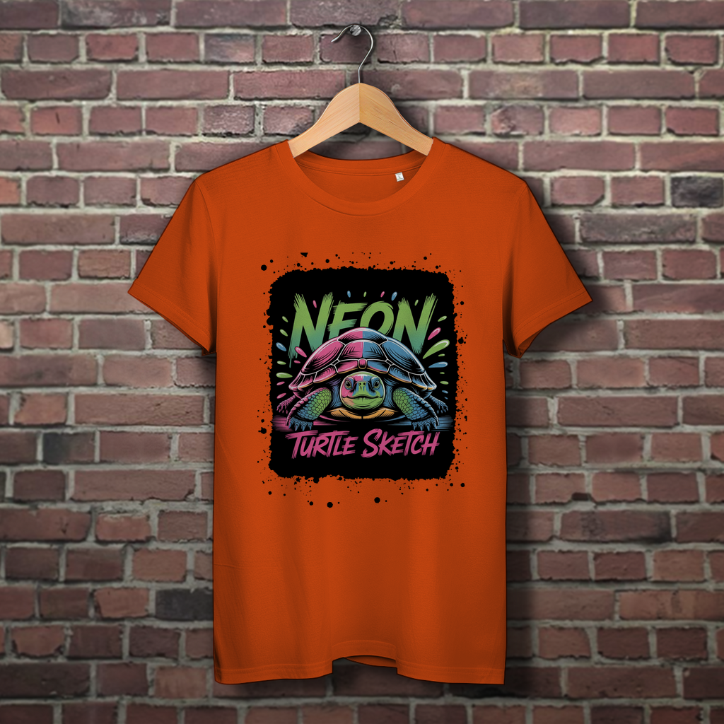 NEON TURTLE ( DTF / Vorne )
