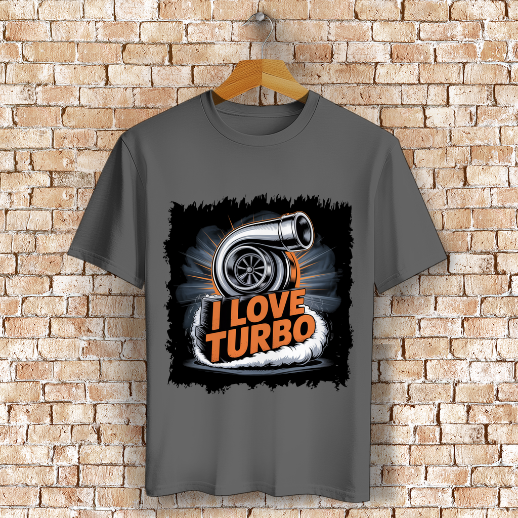 I LOVE TURBO ( DTF / Vorne )