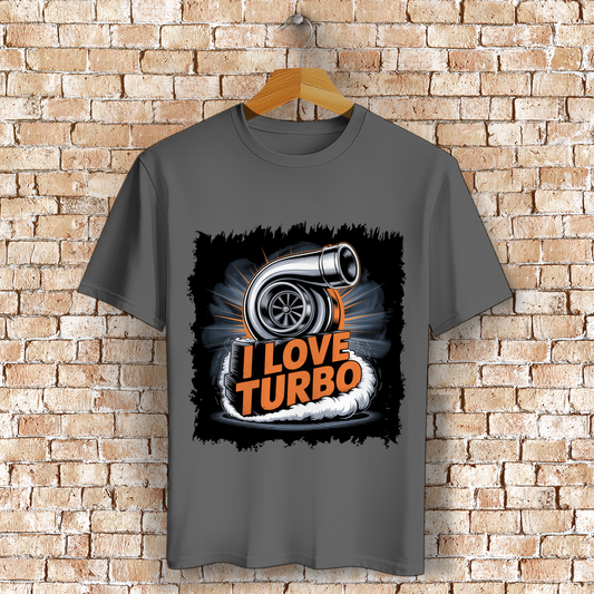 I LOVE TURBO ( DTF / Vorne )