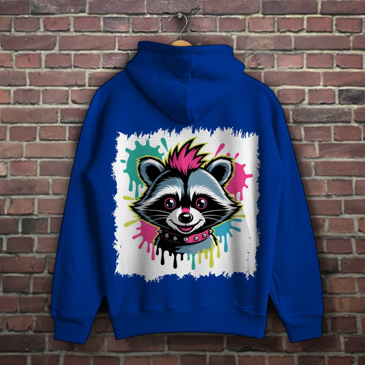 Punker Waschbär