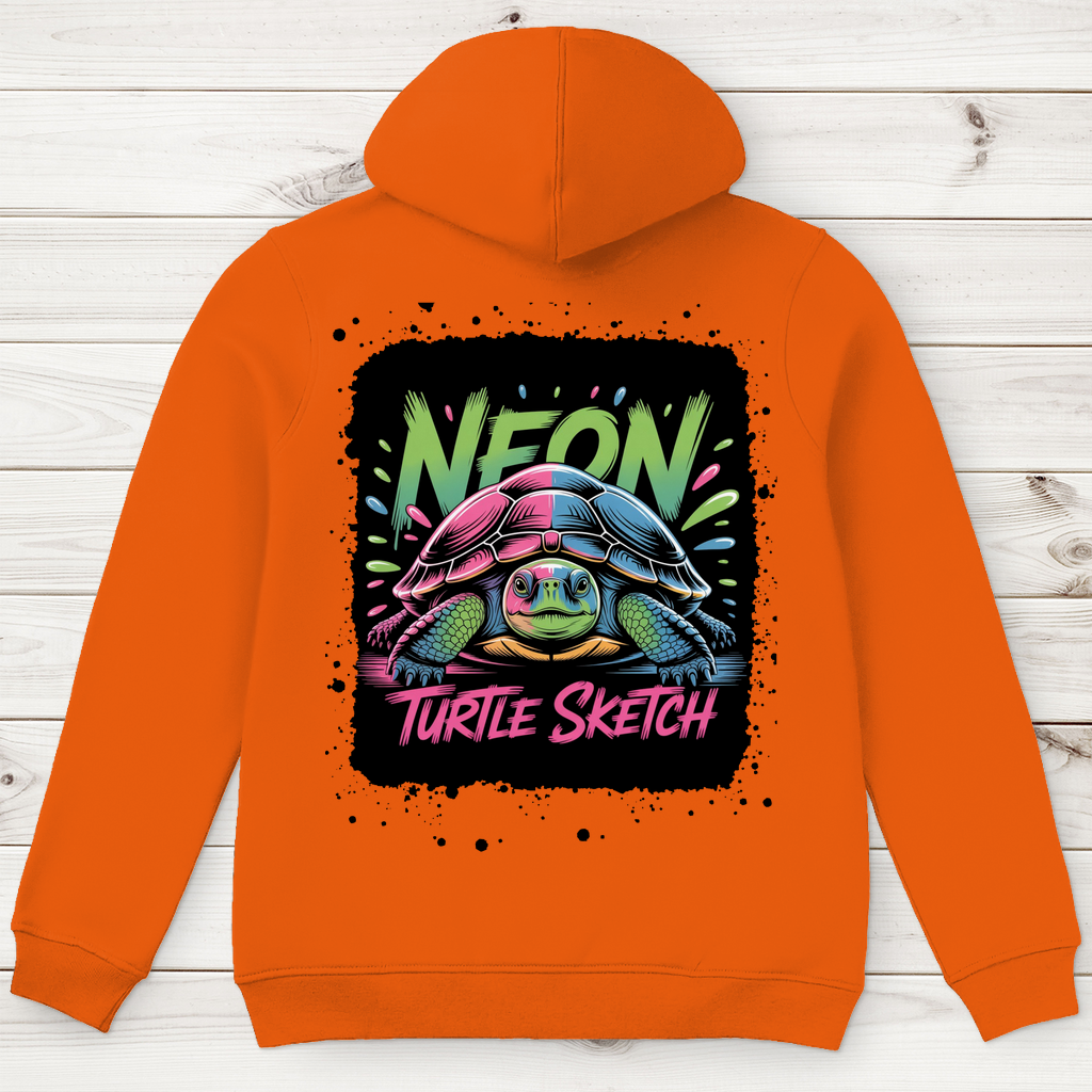 NEON TURTLE ( DTF / Hinten )