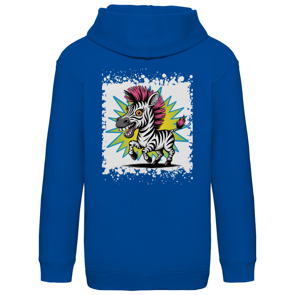 Verrücktes Zebra ( DTF / Hinten )