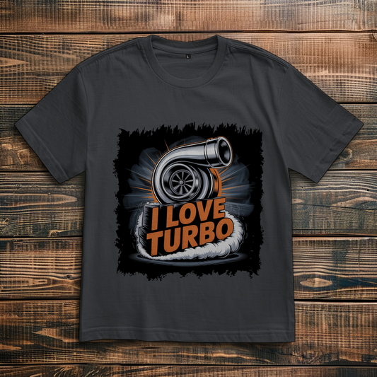 I LOVE TURBO ( DTF / Vorne )