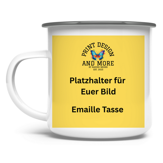 Emaille Tasse