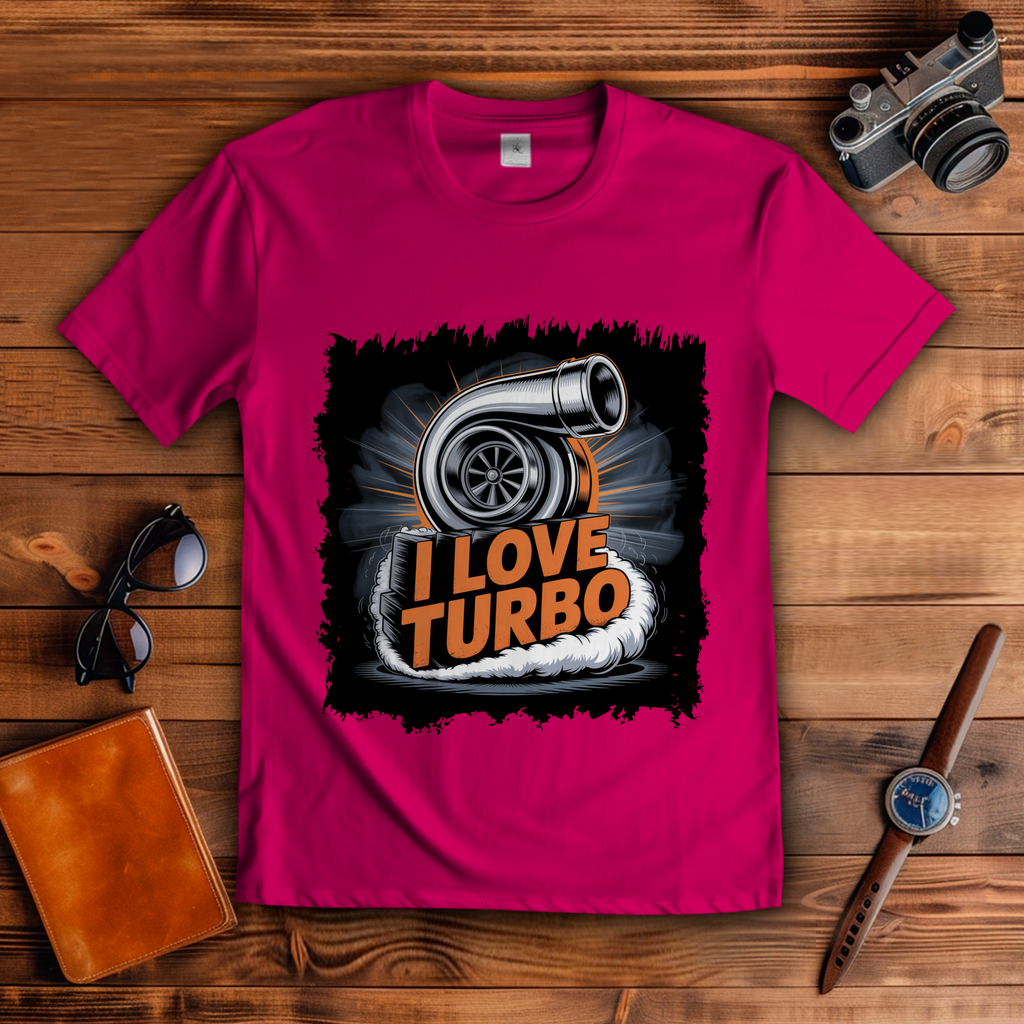 I LOVE TURBO ( DTF / Vorne )