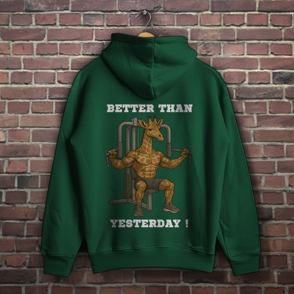 BETTER THAN YESTERDAY !