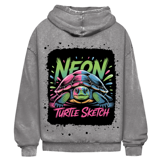 NEON TURTLE ( DTF / Hinten )