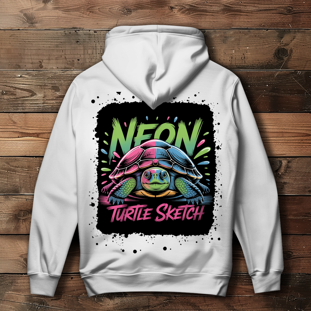 NEON TURTLE ( DTF / Hinten )