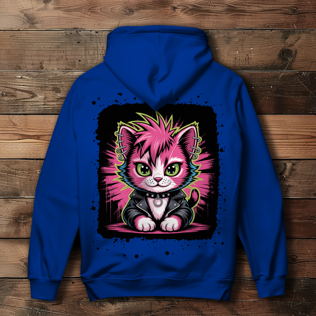 PUNK-CAT ( DTF / Hinten )