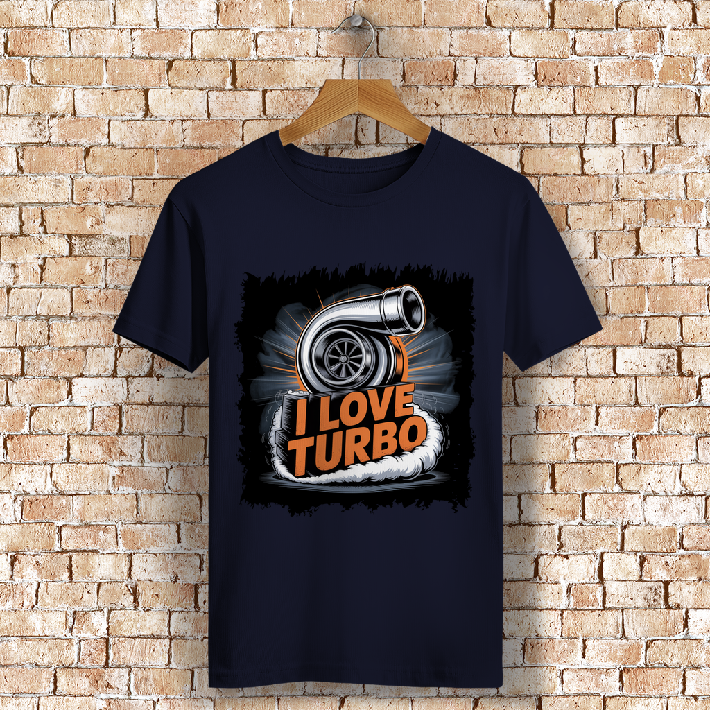 I LOVE TURBO ( DTF / Vorne )