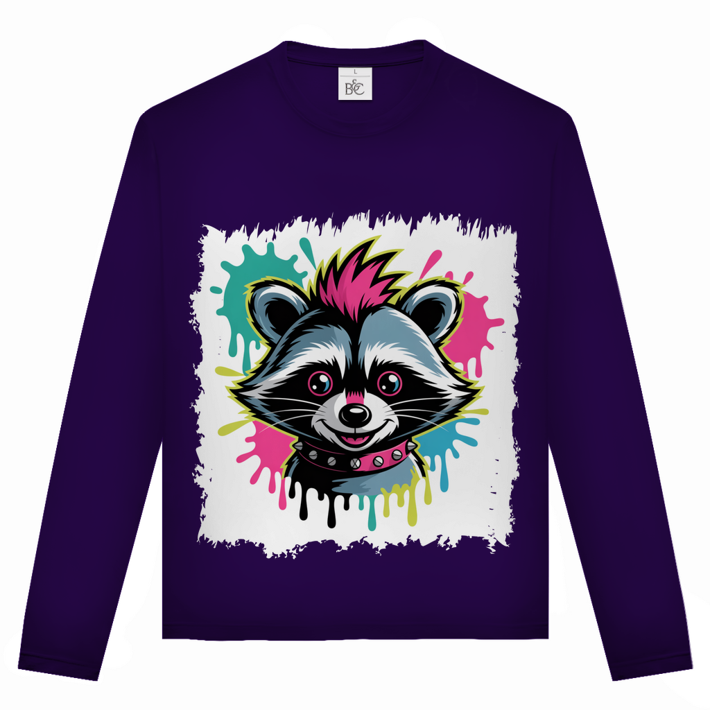 Punker Waschbär
