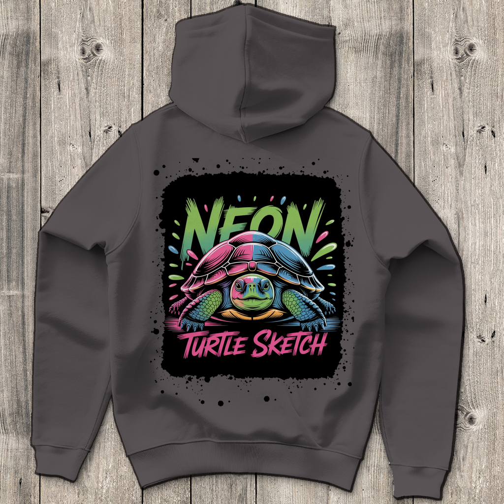 NEON TURTLE ( DTF / Hinten )