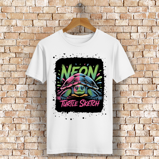 NEON TURTLE ( DTF / Vorne )
