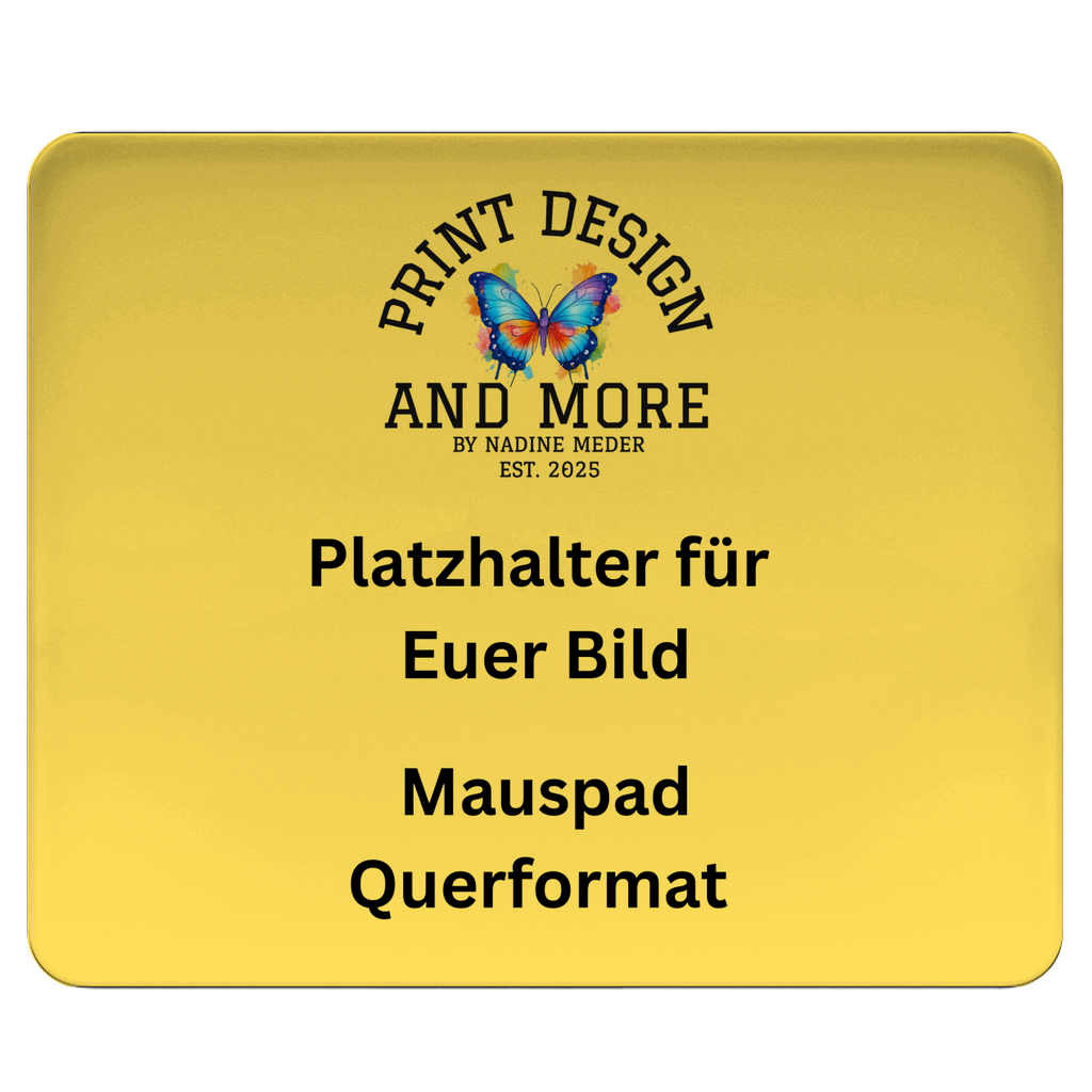 Mauspad Querformat