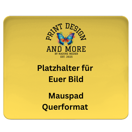 Mauspad Querformat