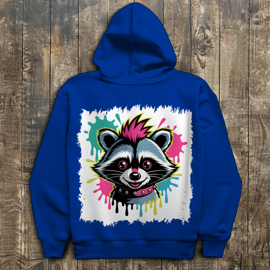 Punker Waschbär