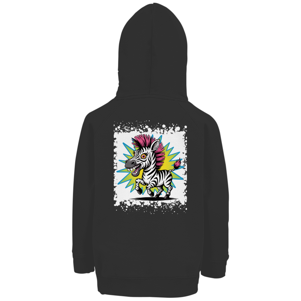 Verrücktes Zebra ( DTF / Hinten )
