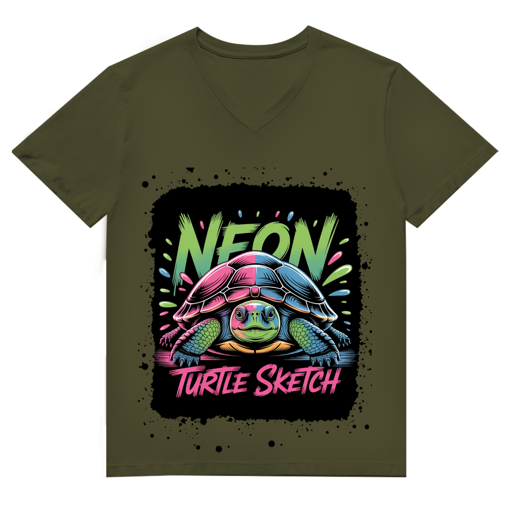 NEON TURTLE ( DTF / Vorne )