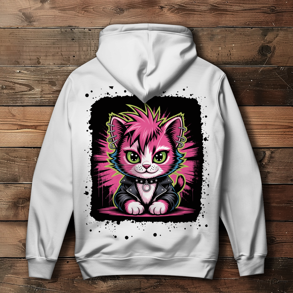 PUNK-CAT ( DTF / Hinten )