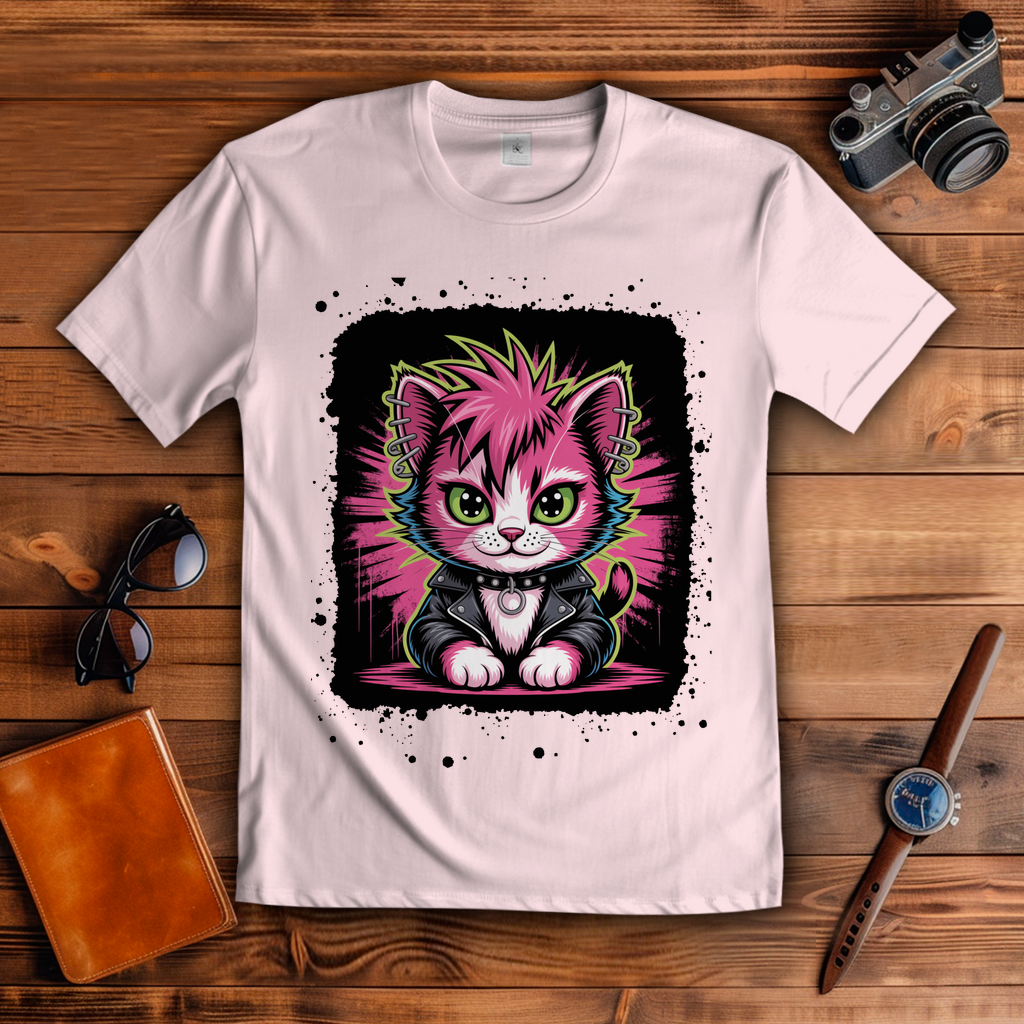 PUNK-CAT ( DTF / Vorne )