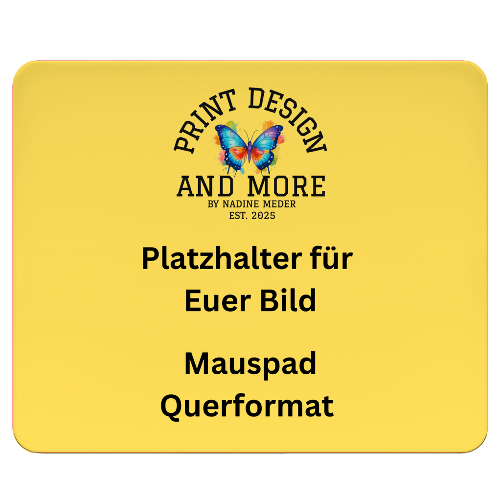 Mauspad Querformat
