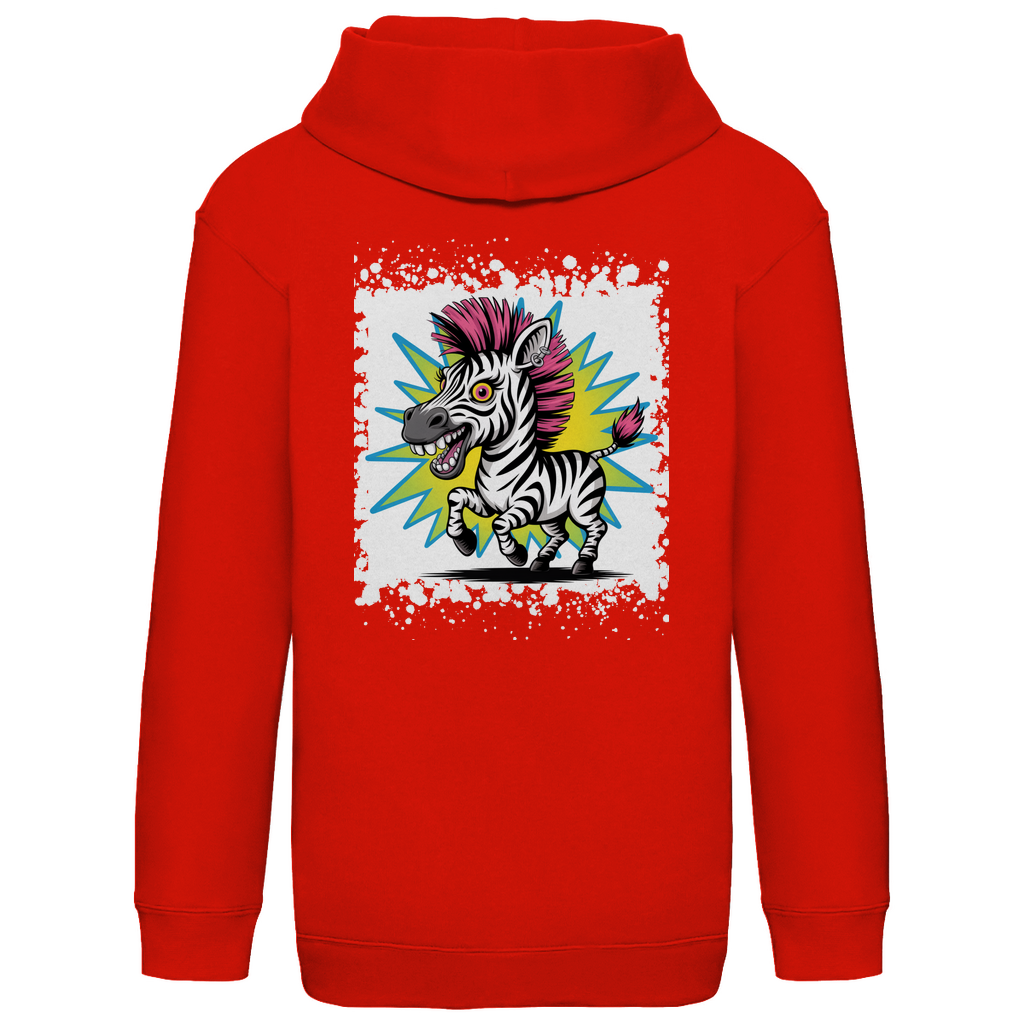 Verrücktes Zebra ( DTF / Hinten )