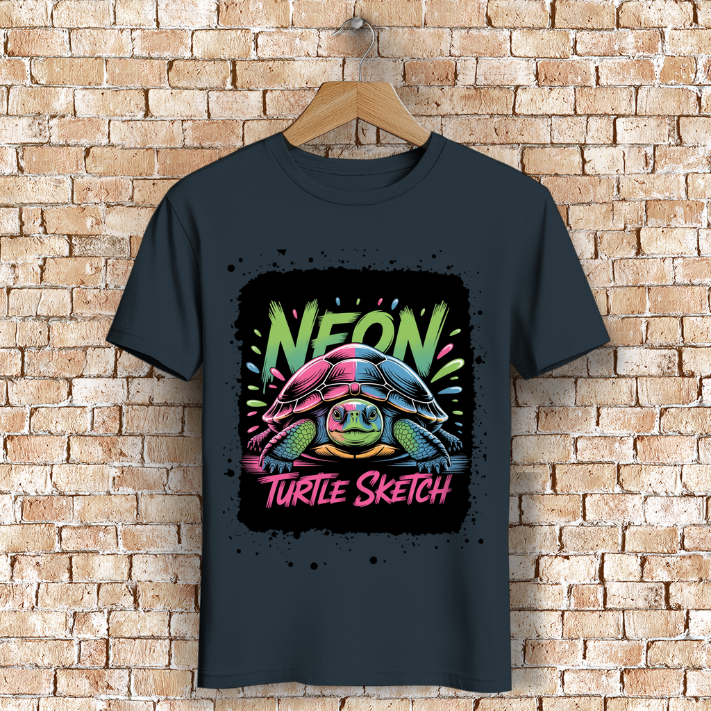 NEON TURTLE ( DTF / Vorne )