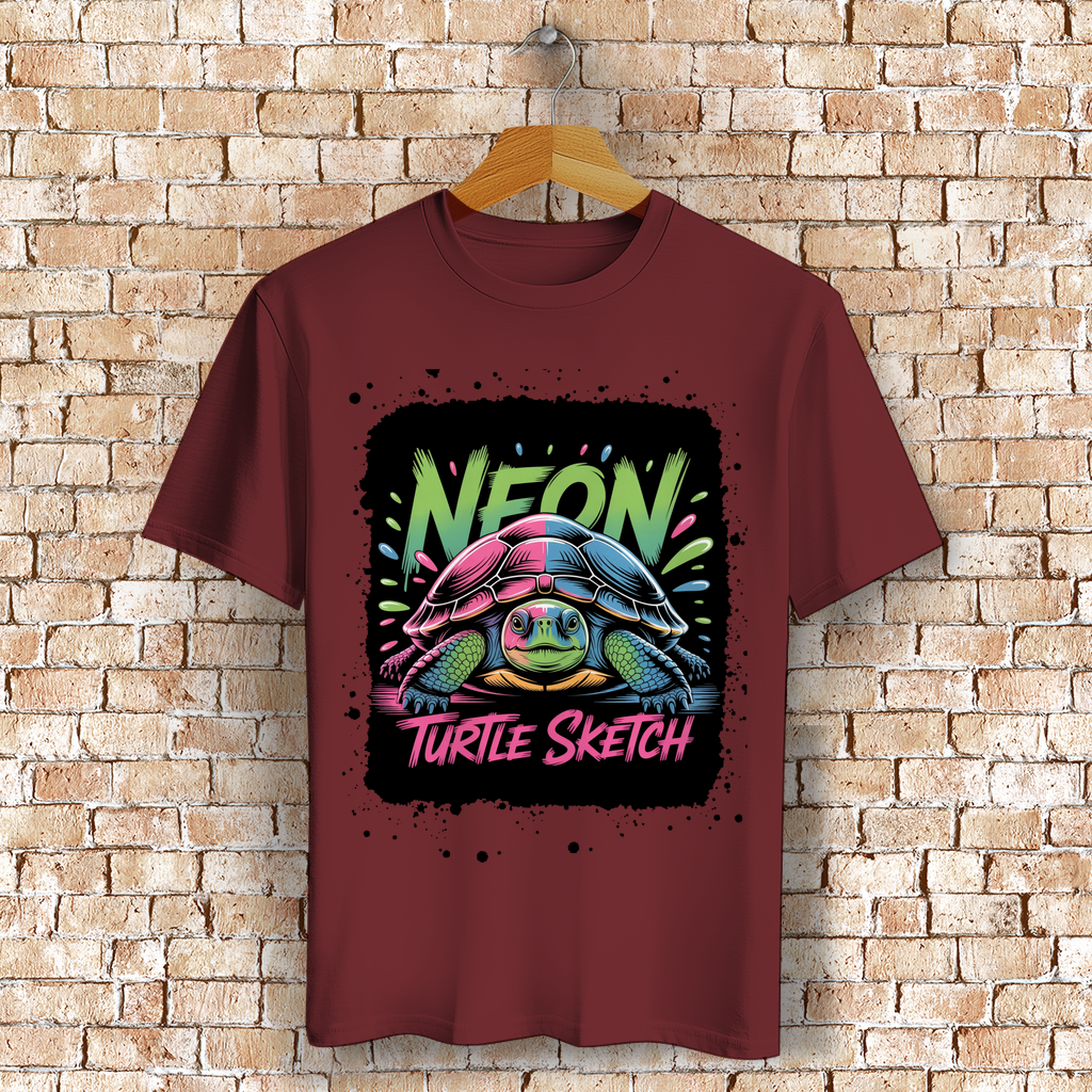 NEON TURTLE ( DTF / Vorne )