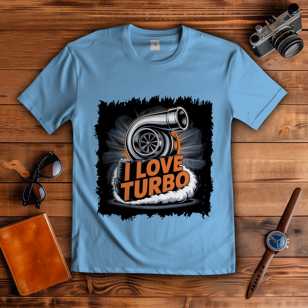 I LOVE TURBO ( DTF / Vorne )