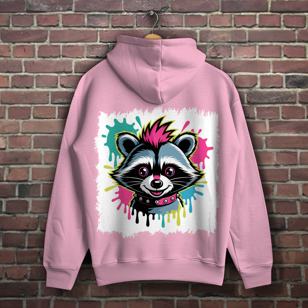 Punker Waschbär