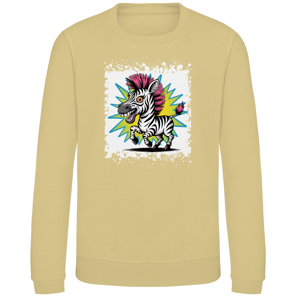Verrücktes Zebra ( DTF / Vorne )