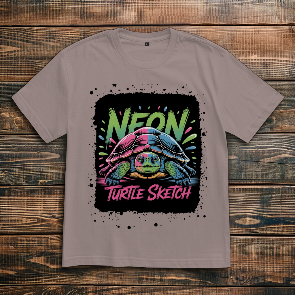 NEON TURTLE ( DTF / Vorne )