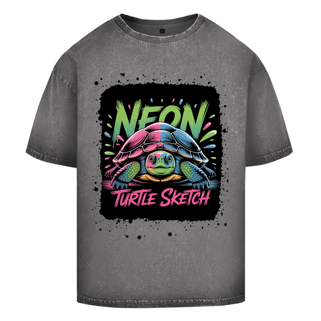 NEON TURTLE ( DTF / Vorne )