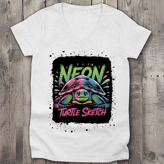 NEON TURTLE ( DTF / Vorne )