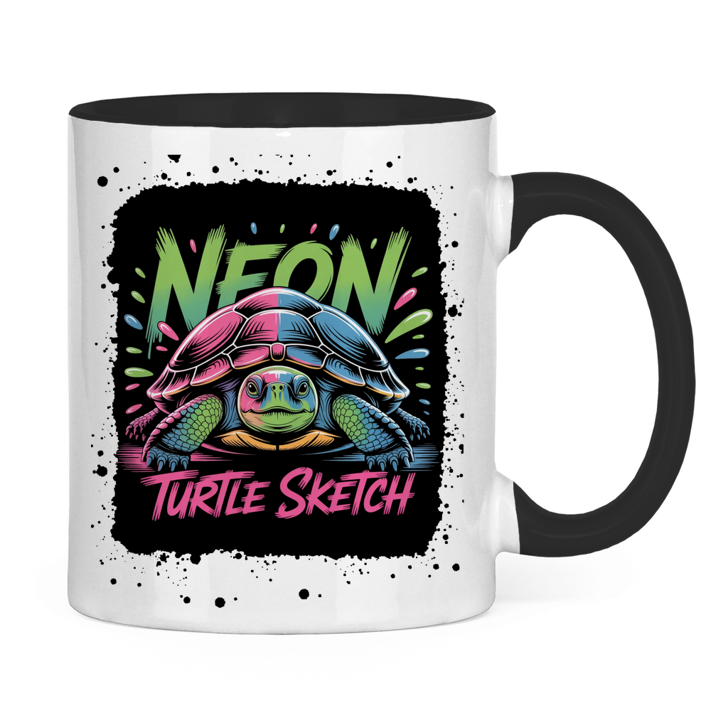 NEON TURTLE ( Vorne + Hinten )