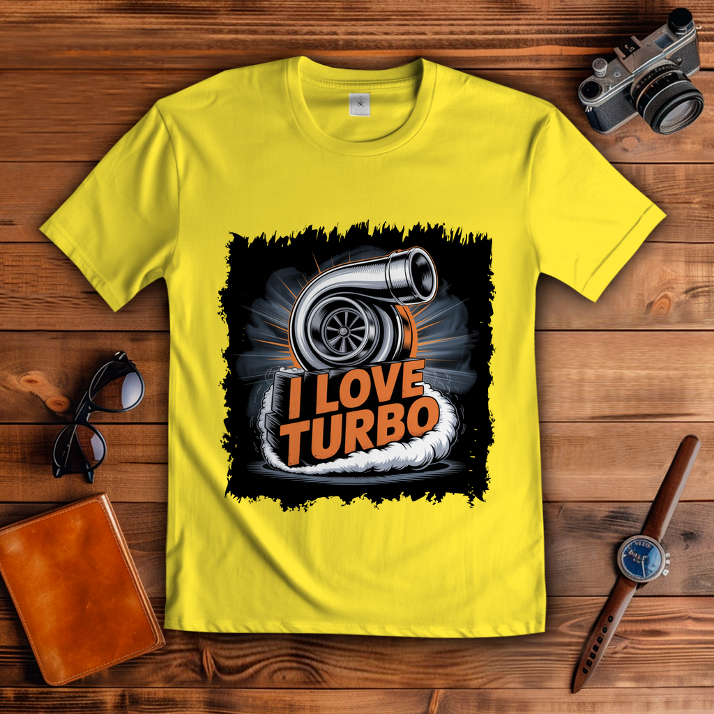 I LOVE TURBO ( DTF / Vorne )