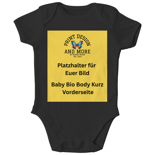 Baby Bio Body Kurz Vorderseite DTF