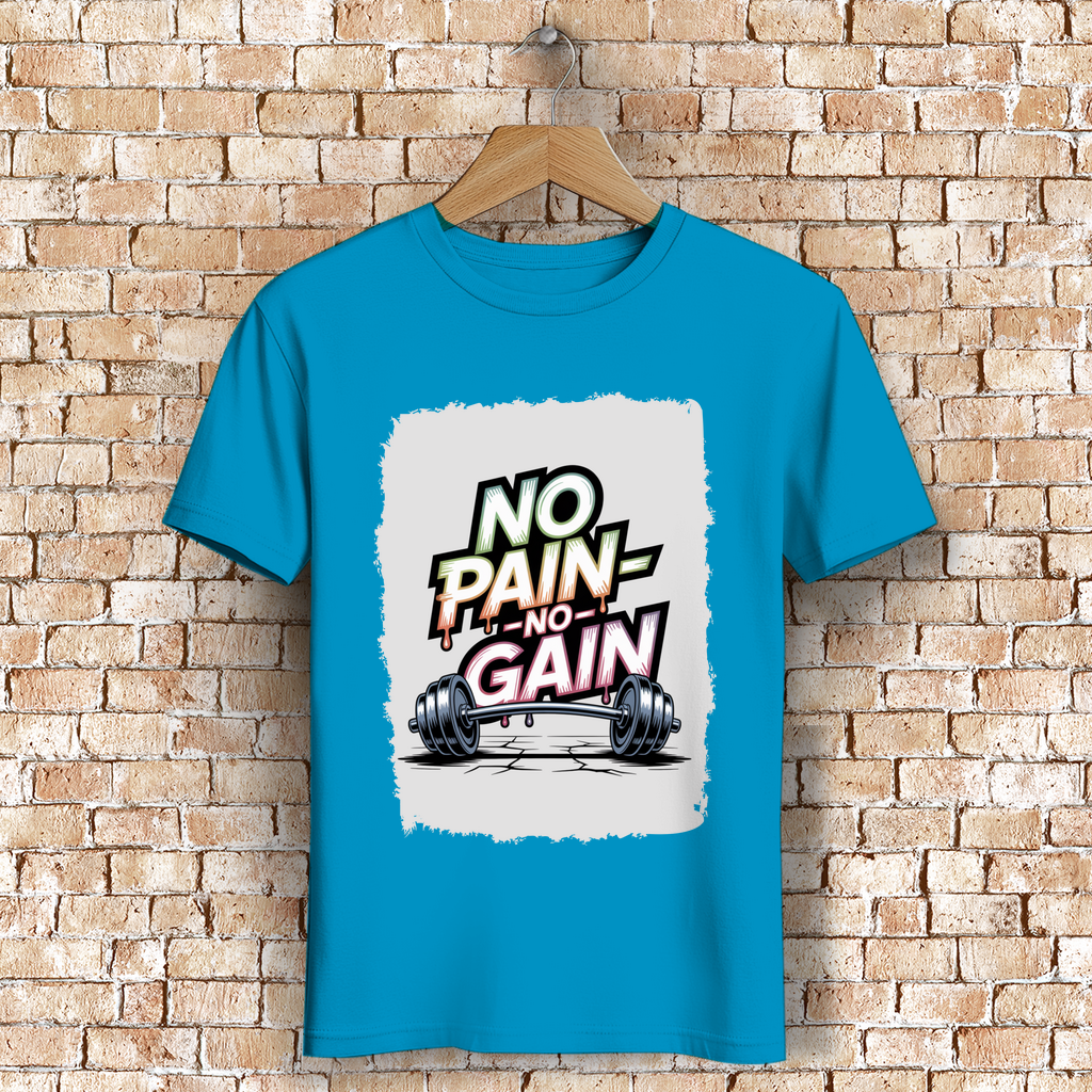 NO PAIN NO GAIN ( DTF / Vorne )