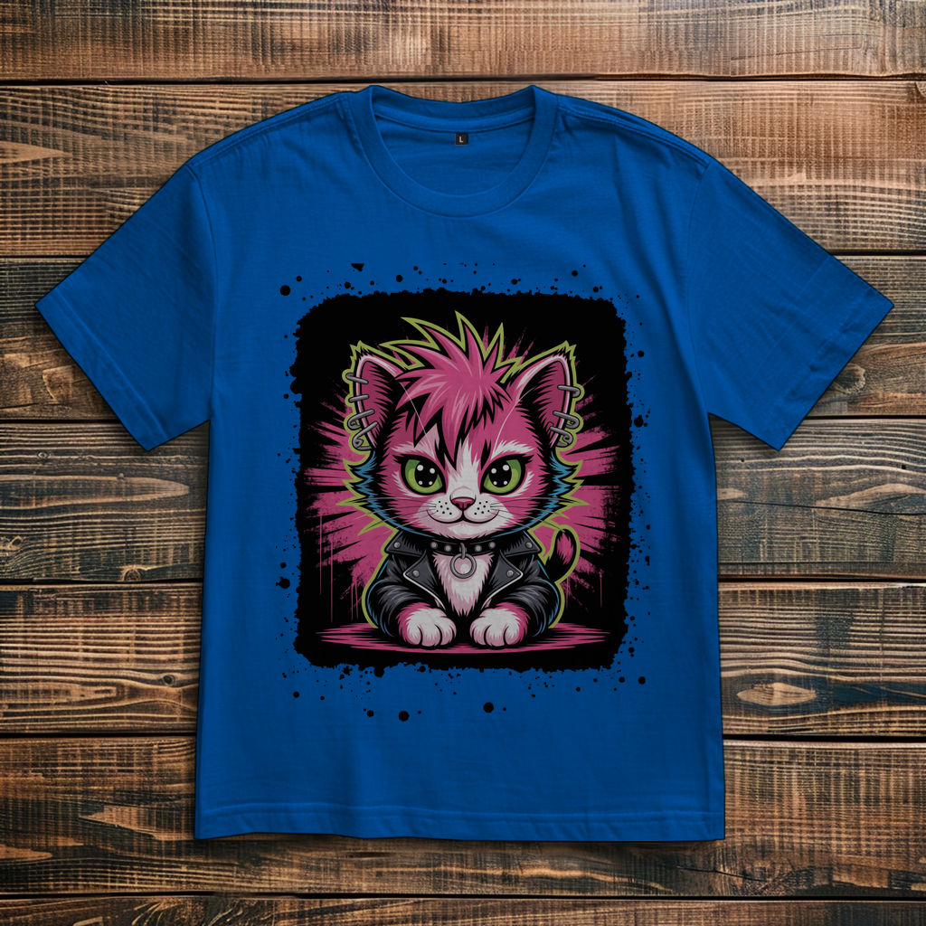 PUNK-CAT ( DTF / Vorne )