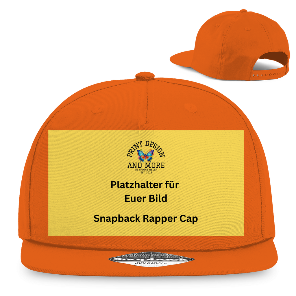 Snapback Rapper Cap Beechfield B610