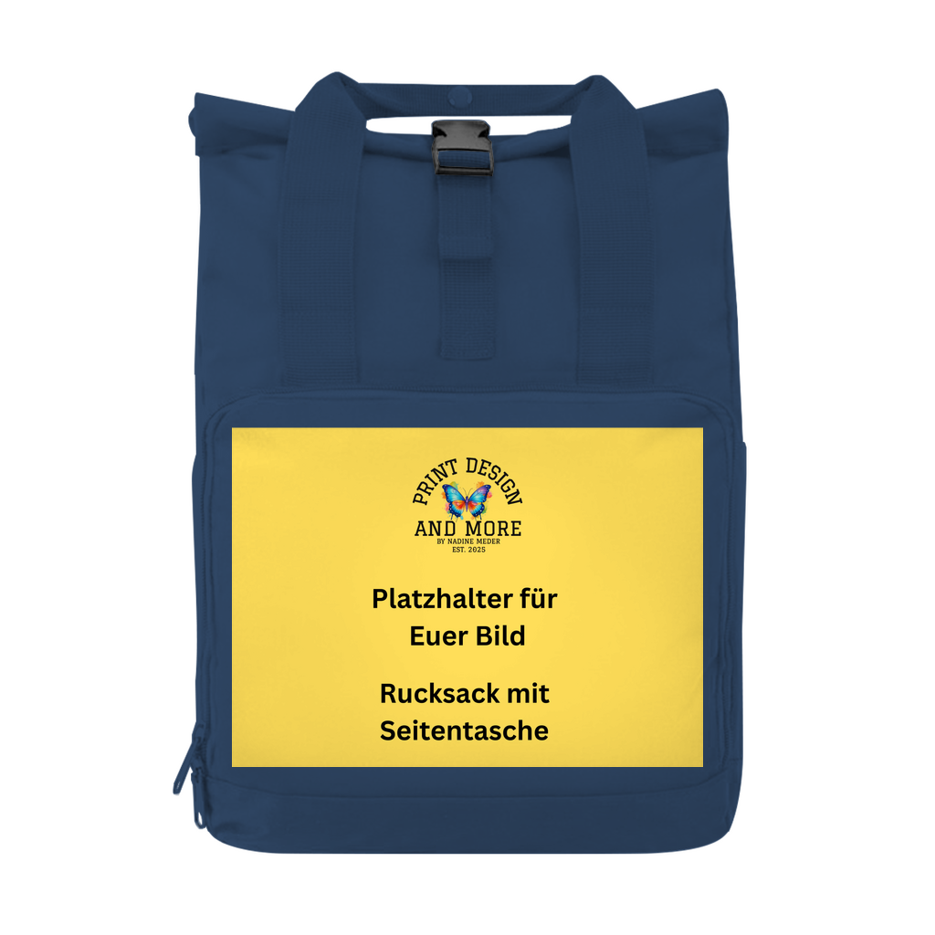 Rucksack mit Seitentasche